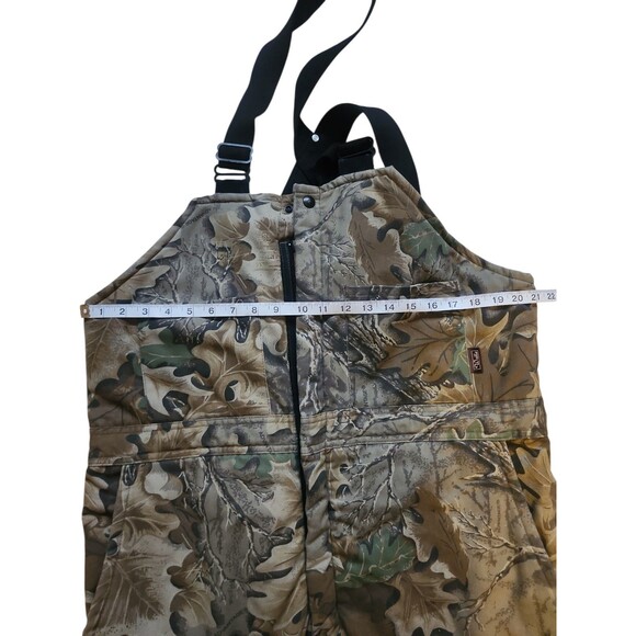 Vintage Walls Advantage Realtree Overalls Mens L Hunting Insulated Lined Outdoor - Picture 5 of 8